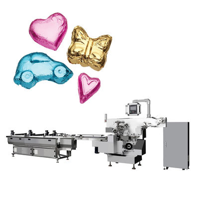 Video Inspeção de saída Máquina de embalagem em forma de urso de chocolate para loja de alimentos fornecida