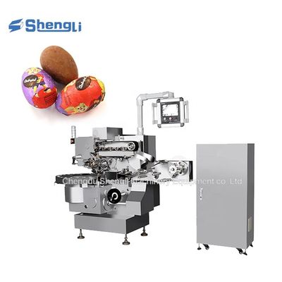 Máquina de embalagem de folhas de ovo/bolas de chocolate com longa vida útil a 220V