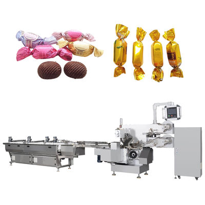 Máquina de embalagem de chocolate automática de alta velocidade