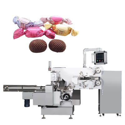 Máquina automática de embalagem de doces de dupla torção para produtos L 15-55 W 5-30 H 2-25 mm