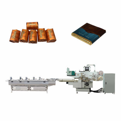 Máquina automática de embalagem de chocolate de alta velocidade de 1800 kg