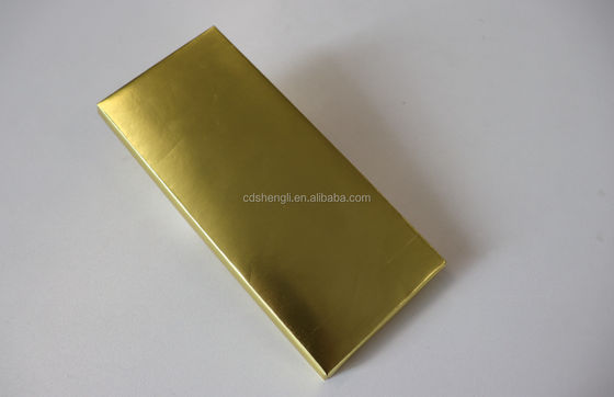 Máquina de embalagem de envelope dobrável de barras de chocolate de alta velocidade personalizada com abastecimento de ar de 0,6Mpa