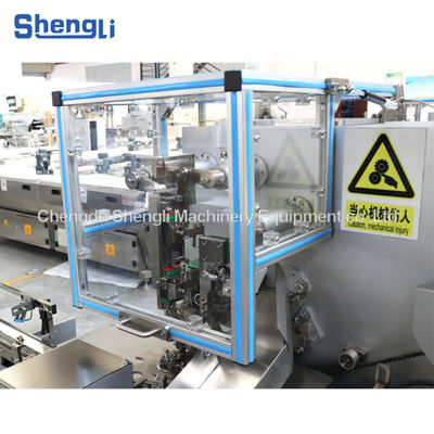 Máquina de embalagem de folhas de alumínio para comprimidos efervescentes com embalagem automática horizontal