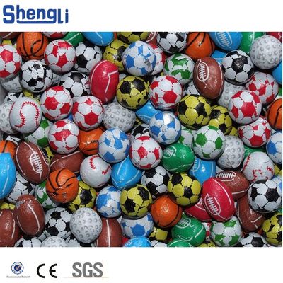 Máquina de embrulho de chocolate SHENGLI de 380V personalizada para bolas de chocolate de ovos