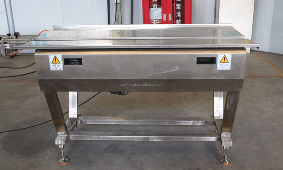 Máquina de embalagem dobrada de chocolates de embalagem de duas camadas com capacidade de 3000 kg