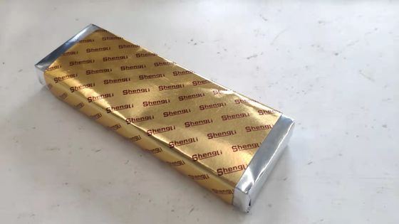 Máquina de embalagem dobrada de chocolates de embalagem de duas camadas com capacidade de 3000 kg