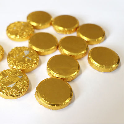 Variedade de Formas Moeda de Ouro Chocolate embalagem máquina de vedação para embalagem de filme