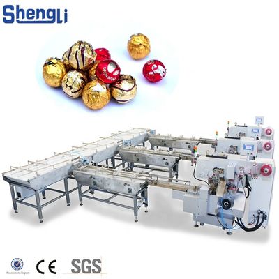 precisão Máquinas de embalagem multifunção para wafer de chocolate