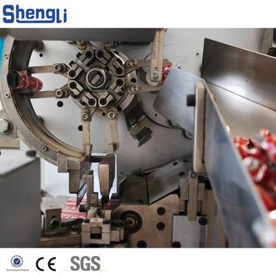 Máquina de embalagem de chocolate de doces de dobragem dupla a motor elétrico para linha de embalagem de doces