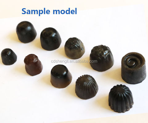 Componentes de núcleo químico Máquina automática de embalagem de chocolate de torção superior