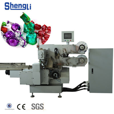 Máquina de embalagem de chocolate Shengli Single Twist com inspecção por vídeo e multifunção