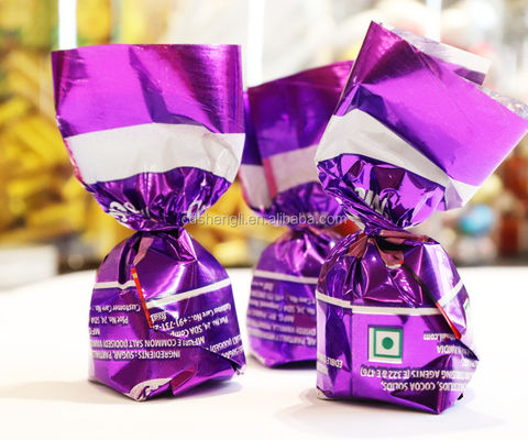 Máquina de embalagem de chocolate Shengli Single Twist com inspecção por vídeo e multifunção