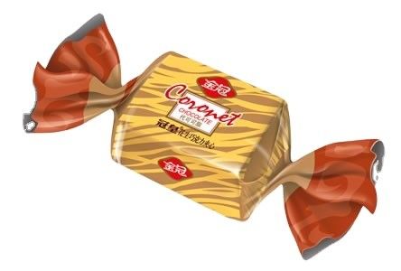 Máquina de embalagem automática de chocolate/doces