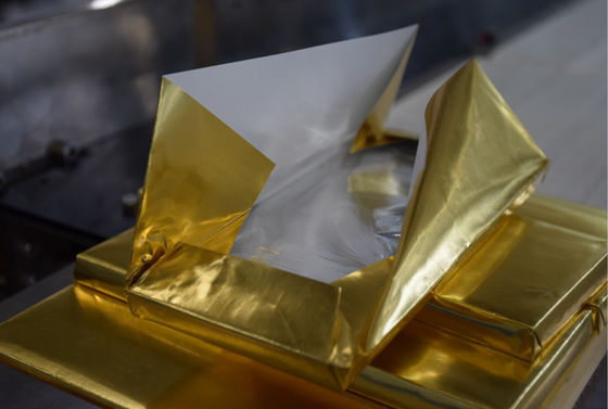 Soldadura a quente Máquina de embalagem de barras de chocolate horizontais semiautomática