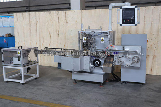 Velocidade 260 pcs/min Máquina de embalagem de vedação térmica desicante para embalagens precisas e rápidas